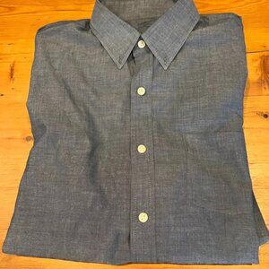 J.Crew Dress Shirt Blue  - Large